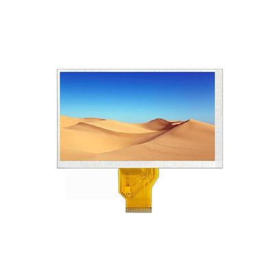 7 بوصة لوحة شاشة LCD وحدة 50 دبوس نقطة مصفوفة الشاشة 800x480 320 سطوع