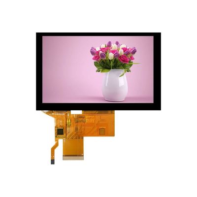 قیمت خوب 350 Cd/m2 صفحه لمسی پنل ظرفیت 5 اینچ IPS صفحه لمسی ظرفیت 800x480 آنلاین