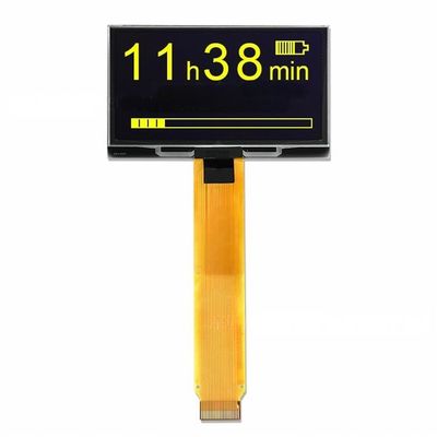 سعر جيد 2.6 بوصة شاشة OLED صفراء 128x64 وحدة OLED 80 Cd / m2 سائق IC SSD1309 الانترنت