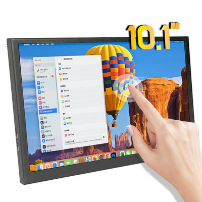 Harga yang bagus 10.1 Inch Portable LCD Monitor 1024x600 Capacitive Touch Screen Monitor 300 Cd/M2 on line