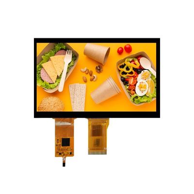 ماژول صفحه نمایش 7 اینچ 1024x600 صفحه نمایش 500 Cd / M2 رابط RGB