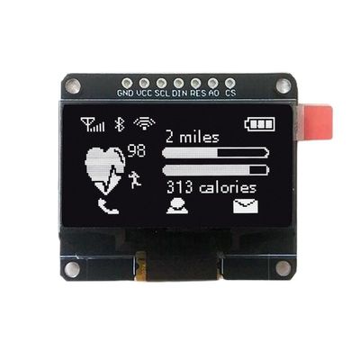Un buen precio. 1Módulo de pantalla OLED de 3 pulgadas 350 Cd/M2 SSD1306 Pantalla OLED con interfaz de 7 pines en línea