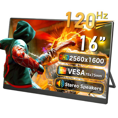 قیمت خوب صفحه نمایش 16 اینچ 120 هرتز HD مانیتور 1920×1080 قابل حمل آنلاین